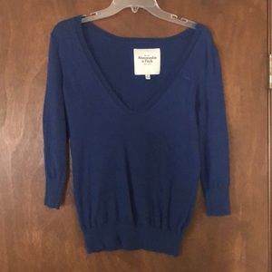 3/4 sleeve Abercrombie thin sweater